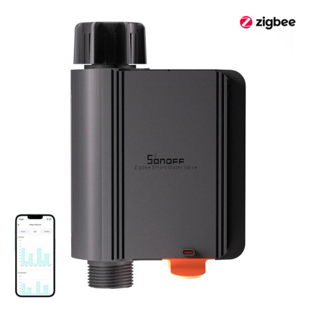 Smart ZigBee ūdens vārsts/mērītājs SONOFF SWV-BSP (3/4)