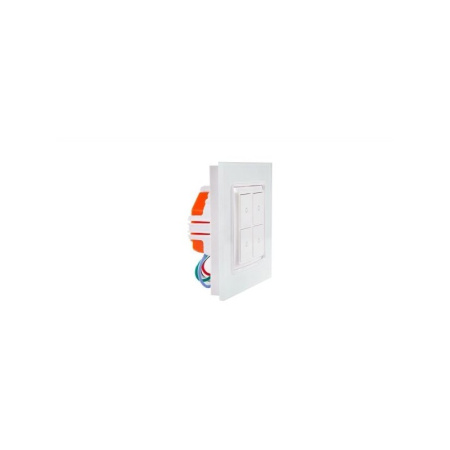 Shelly Wall Switch 4 poga - balta