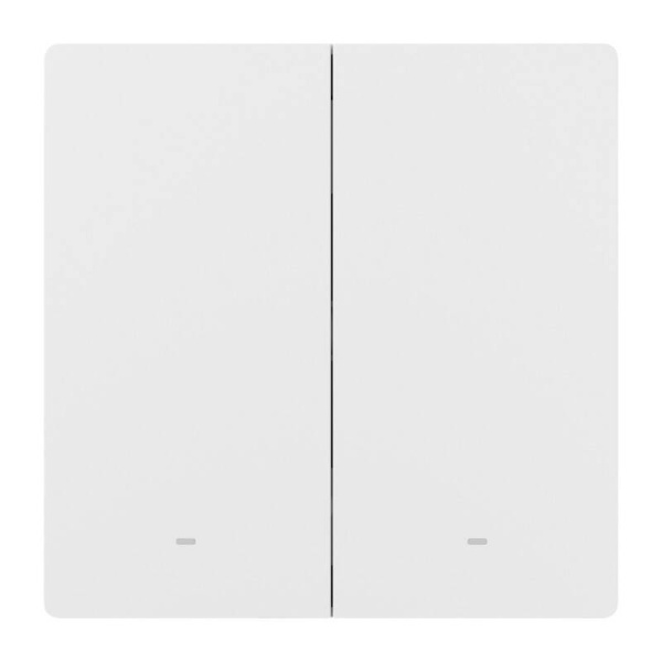 Умный настенный выключатель M5-2C-86W WiFi Matter (2-канальный)