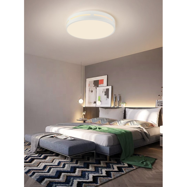 LED RGB griestu lampa apaļa 40cm 24W Wi-Fi