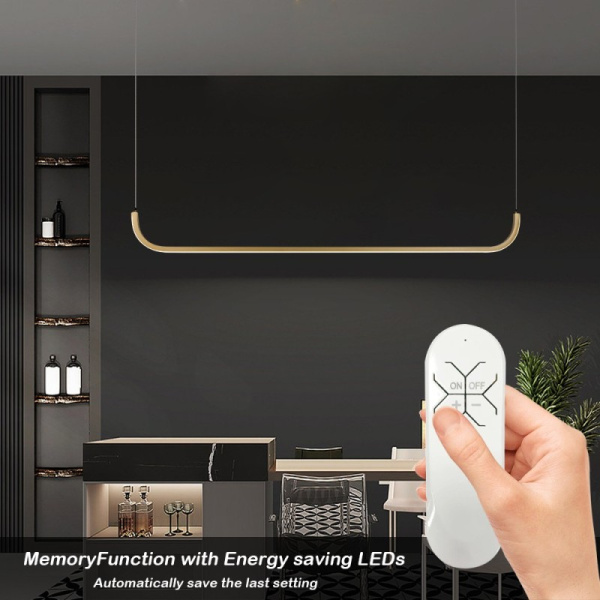 PATTINI Smart piekarams gaismeklis 120cm 26W 1820lm zelta Zigbee 3.0