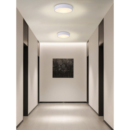 RONDATE SLIM Smart griestu lampa 40 x 7cm 28W balts Zigbee 3.0