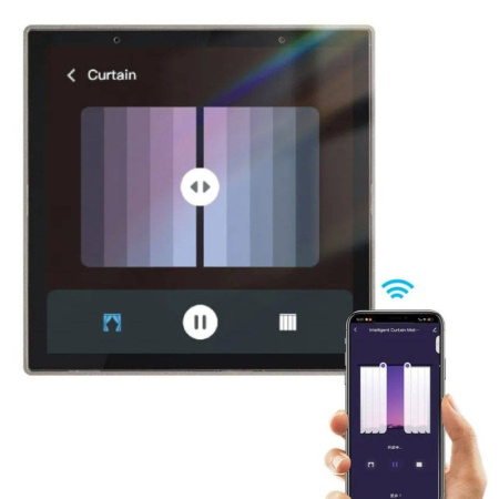 Panelis Alexa LCD 4 multibramka ZigBee WiFi BT TUYA
